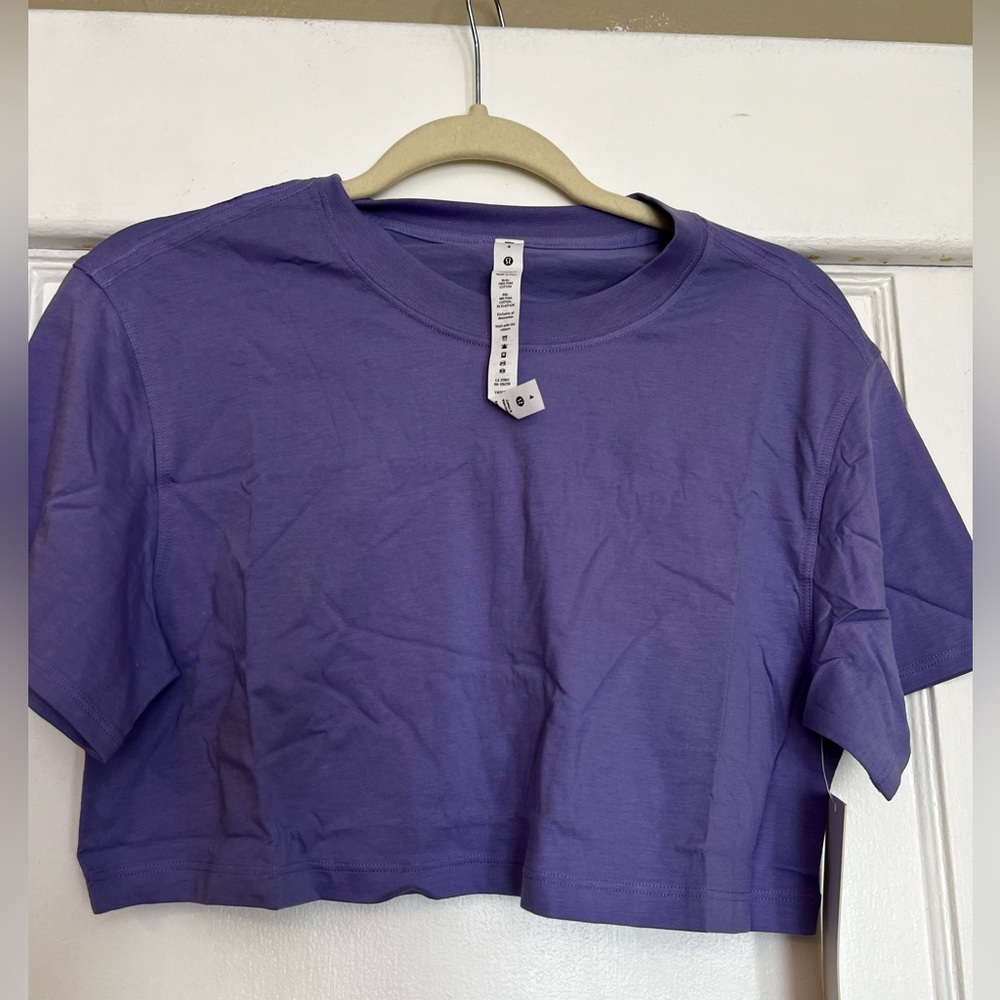 Lululemon All Yours Cropped Tee
